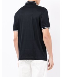 Emporio Armani Logo Patch Short Sleeved Polo Shirt