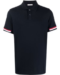 Moncler Logo Patch Short Sleeved Polo Shirt
