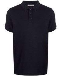 Moncler Logo Print Collar Polo Shirt