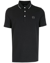 Armani Exchange Logo Print Polo Shirt