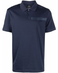 Armani Exchange Logo Print Short Sleeved Polo Shirt