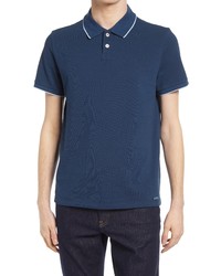 A.P.C. Max Tipped Short Sleeve Polo
