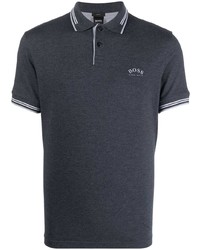 BOSS Melange Effect Polo Shirt