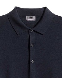 H&M Merino Wool Polo Shirt