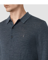 AllSaints Mode Merino Polo Shirt