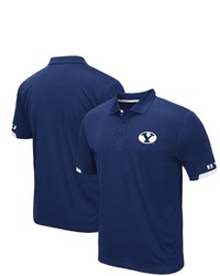 Colosseum Navy Byu Cougars Logo Santry Polo At Nordstrom