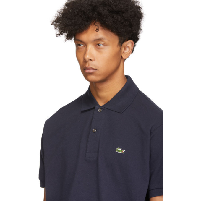 Lacoste Navy Classic Polo, 57 SSENSE Lookastic