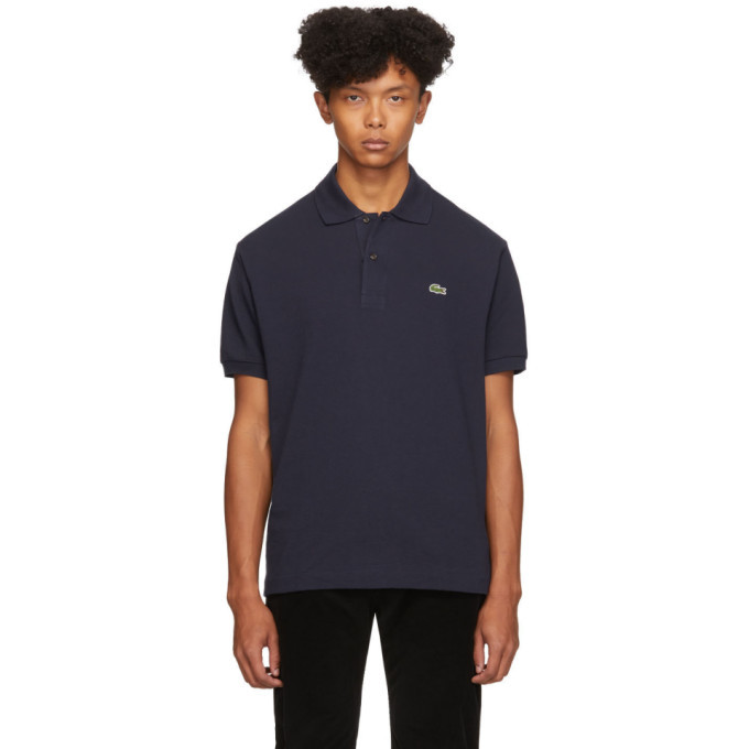 Lacoste Navy Classic Polo, $57 | SSENSE | Lookastic