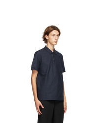 Burberry Navy Eddie Polo