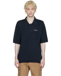 Manors Golf Navy Embroidered Polo