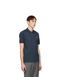 Ps By Paul Smith Navy Slim Fit Polo