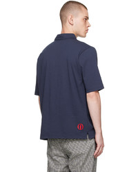 Manors Golf Navy The Open Polo