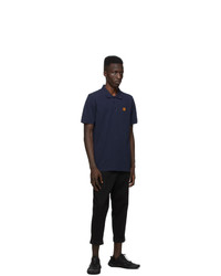 Kenzo Navy Tiger Crest Polo