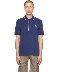 Fred Perry Navy Twin Tipped Polo