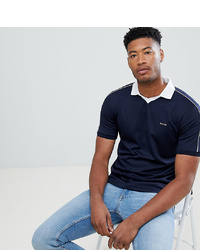 Nicce London Nicce Team Logo Polo In Navy To Asos