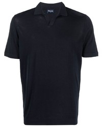 Drumohr Open Collar Polo Shirt
