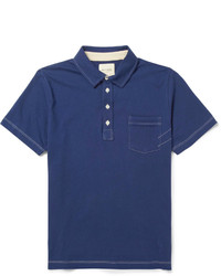 Billy Reid Pensacola Cotton Jersey Polo Shirt