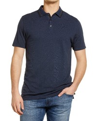 Robert Barakett Percival Tipped Pique Polo