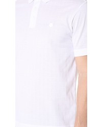 Z Zegna Perforated Cotton Polo