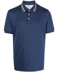 Brunello Cucinelli Piqu Cotton Polo Shirt