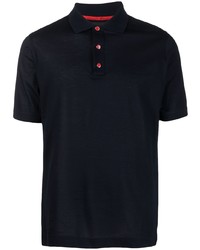 Kiton Plain Cotton Polo Shirt