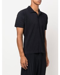 Issey Miyake Pliss Polo Shirt