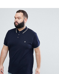 French Connection Plus Tipped Pique Polo Shirt