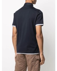 Brunello Cucinelli Polo Shirt With Layered Detail
