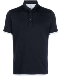 Brunello Cucinelli Polo Shirt With Layered Detail