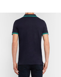 Paul Smith Ps By Slim Fit Contrast Tipped Cotton Piqu Polo Shirt