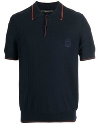 Billionaire Pullover Embroidered Logo Polo Shirt