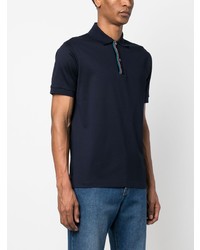 Paul Smith Rainbow Stripe Cotton Polo Shirt