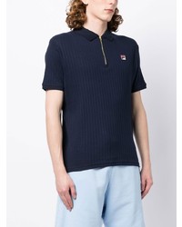Fila Ribbed Cotton Polo Shirt
