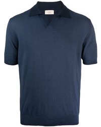 Altea Ribbed Trim Cotton Polo Shirt