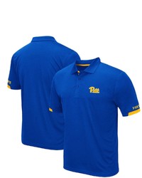 Colosseum Royal Pitt Panthers Logo Santry Polo At Nordstrom