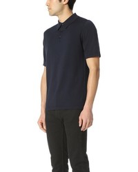 Sunspel Sea Island Cotton Short Sleeve Polo Shirt