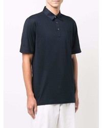 Brioni Short Sleeve Cotton Polo Shirt