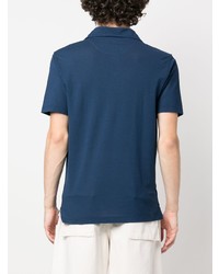 Barba Short Sleeve Cotton Polo Shirt