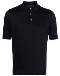Lardini Short Sleeve Cotton Polo Shirt