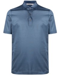 La Fileria For D'aniello Short Sleeve Cotton Polo Shirt