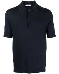 PT TORINO Short Sleeve Cotton Silk Polo Shirt