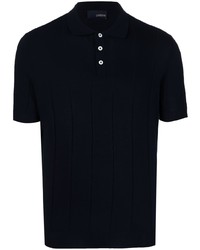 Lardini Short Sleeve Fitted Polo Shirt