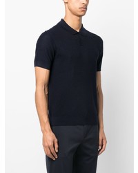 Emporio Armani Short Sleeve Knitted Polo Shirt