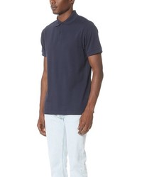Sunspel Short Sleeve Pique Polo Shirt