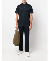 Corneliani Short Sleeve Silk Polo Shirt