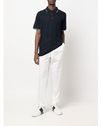 Kiton Short Sleeved Cotton Polo Shirt