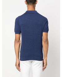 Fedeli Short Sleeved Cotton Polo Shirt