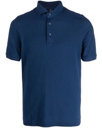 Barba Short Sleeved Cotton Polo Shirt