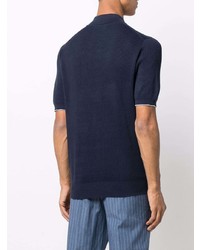 Brunello Cucinelli Short Sleeved Polo Sweater
