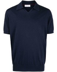Brunello Cucinelli Shortsleeved V Neck Polo Shirt